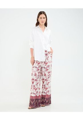 Pantalón Para Mujer Moda Color Blanco Marca Patprimo #30072021