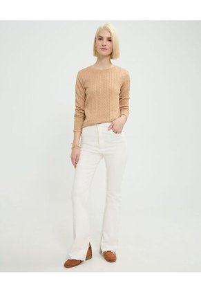 Saco Trenzado  Para Mujer Naranja Patprimo