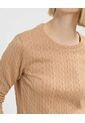 Saco Trenzado  Para Mujer Naranja Patprimo de Patprimo