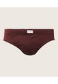 Pantalóncillo X1 Para Hombre Bikini Color Vino Marca Patprimo #44000446 de Patprimo