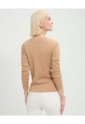 Saco Trenzado  Para Mujer Naranja Patprimo