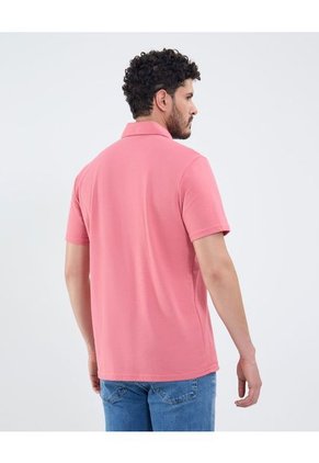 Polo Para Hombre Cuello Maquina Con Bolsillo Color Rosa Marca Patprimo #44112699