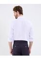 Camisa Manga Larga Con Charretera  Para Hombre Blanco Patprimo de Patprimo