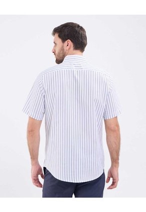 Camisa Para Hombre Manga Corta Con Bolsillo Cuello Formal C Color Azul Marca Patprimo #44013150