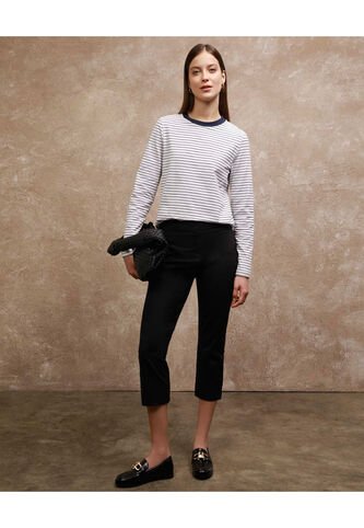 Pantalón Para Mujer Capri Color Negro Marca Patprimo #30072071 Patprimo