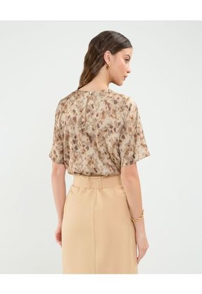 Falda Para Mujer Medio Color Beige Marca Patprimo #30140399