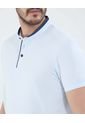 Polo Para Hombre Cuello Mao Sin Bolsillo Color Azul Marca Patprimo #44112738 de Patprimo