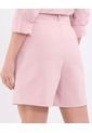 Bermuda Para Mujer Regular Largo Color Rosa Marca Patprimo #30100386 de Patprimo