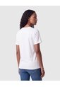 Camiseta Estampada Manga Corta Para Mujer  Para Mujer Blanco Patprimo de Patprimo