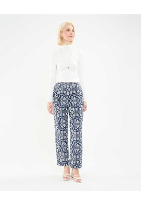 Pantalón Para Mujer Color Azul Oscuro Marca Patprimo #30071971