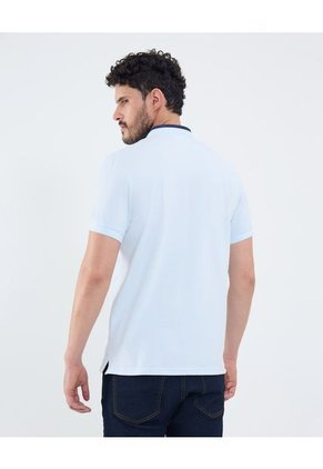 Polo Para Hombre Cuello Mao Sin Bolsillo Color Azul Marca Patprimo #44112738