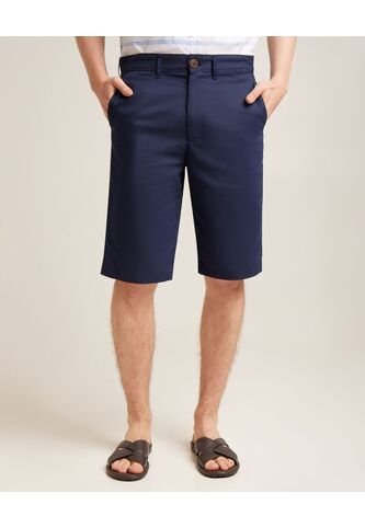 Bermuda Para Hombre Regular Largo Color Azul  Marca Patprimo #44100414 Patprimo