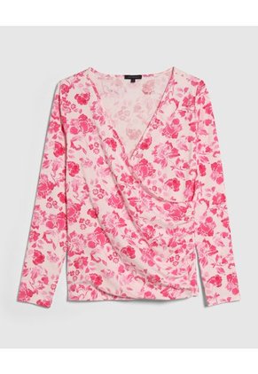 Camiseta Para Mujer Manga Larga Color Rosa Marca Patprimo #30093368