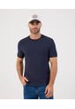 Camiseta Básica Cuello Redondo   Para Hombre Azul Patprimo de Patprimo