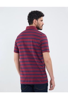 Polo Para Hombre Cuello Maquina Con Bolsillo Color Vino Marca Patprimo #44112758