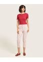 Camiseta De Mujer M/C Marca Patprimo En Color Rojo #30092684 de Patprimo