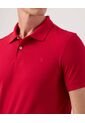Polo Cuello Tejido Unicolor  Para Hombre Rojo Patprimo de Patprimo
