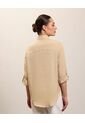 Camisa  Para Mujer Manga Larga Color Beige Marca Patprimo #30010761 de Patprimo