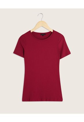Camiseta De Mujer M/C Marca Patprimo En Color Rojo #30092684