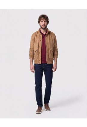 Polo Con Bordado Para Hombre  Para Hombre Vino Patprimo
