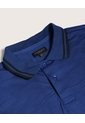 Polo Slim Fit Azul  Para Hombre Azul Patprimo de Patprimo