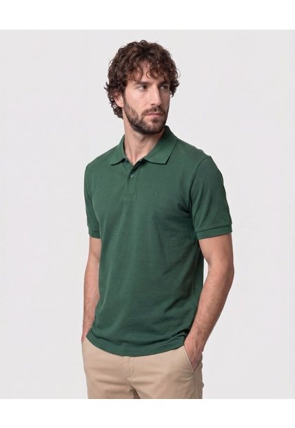 Polo Con Bordado Para Hombre  Para Hombre Verde Patprimo