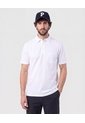 Polo Con Bolsillo De Parche   Para Hombre Blanco Patprimo de Patprimo