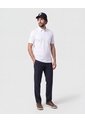 Polo Con Bolsillo De Parche   Para Hombre Blanco Patprimo de Patprimo