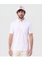 Polo Con Bolsillo De Parche   Para Hombre Blanco Patprimo de Patprimo