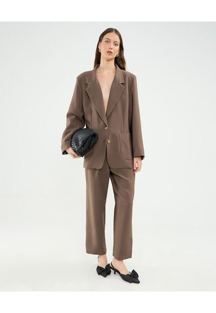 Pantalón Para Mujer Moda Color Café Marca Patprimo #30072031