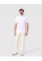 Polo Con Bolsillo De Parche   Para Hombre Blanco Patprimo de Patprimo