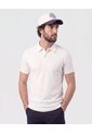 Polo Con Perilla Larga   Para Hombre Blanco Patprimo de Patprimo