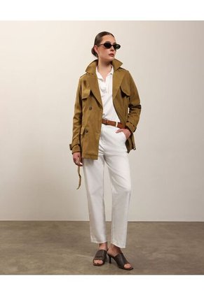 Chaqueta Para Mujer Trench Color Verde Marca Patprimo #30080567