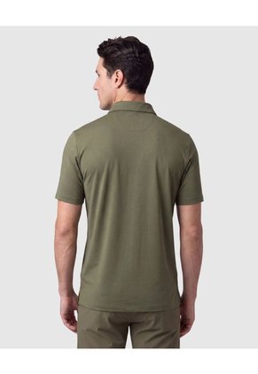 Polo Manga Corta Casual Para Hombre  Para Hombre Verde Patprimo