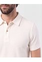Polo Con Perilla Larga   Para Hombre Blanco Patprimo de Patprimo