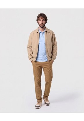 Polo Con Perilla Larga Para Hombre Azul Patprimo