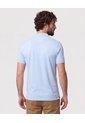 Polo Con Perilla Larga   Para Hombre Azul Patprimo de Patprimo