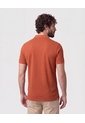 Polo Con Perilla Larga   Para Hombre Naranja Patprimo de Patprimo