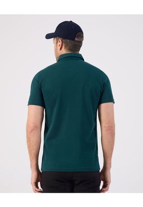 Polo Cuello Duro  Para Hombre Verde Patprimo