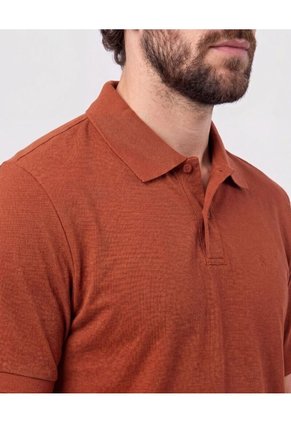Polo Con Bordado Para Hombre  Para Hombre Naranja Patprimo