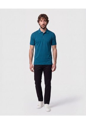 Polo Con Bordado Para Hombre  Para Hombre Azul Patprimo