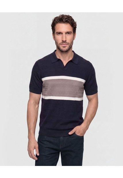 Polo Tejida   Para Hombre Azul Patprimo