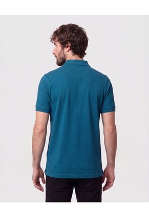 Polo Con Bordado Para Hombre  Para Hombre Azul Patprimo