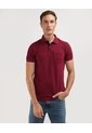 Polo Cuello Tejido Estampada  Para Hombre Vino Patprimo de Patprimo
