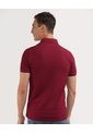 Polo Cuello Tejido Estampada  Para Hombre Vino Patprimo de Patprimo