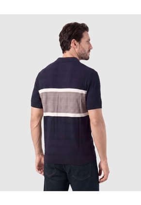 Polo Tejida   Para Hombre Azul Patprimo