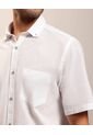 Camisa Para Hombre Manga Corta Con Bolsillo Cuello Button D Color Blanco Marca Patprimo #44013137 de Patprimo