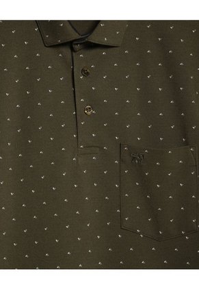 Polo Para Hombre Cuello Maquina Con Bolsillo Color Verde  Marca Patprimo #44112591