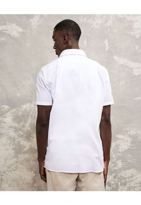 Camisa Para Hombre Manga Corta Con Bolsillo Color Blanco Marca Patprimo #44012490