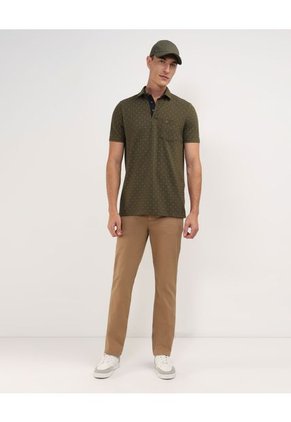 Polo Para Hombre Cuello Maquina Con Bolsillo Color Verde  Marca Patprimo #44112591